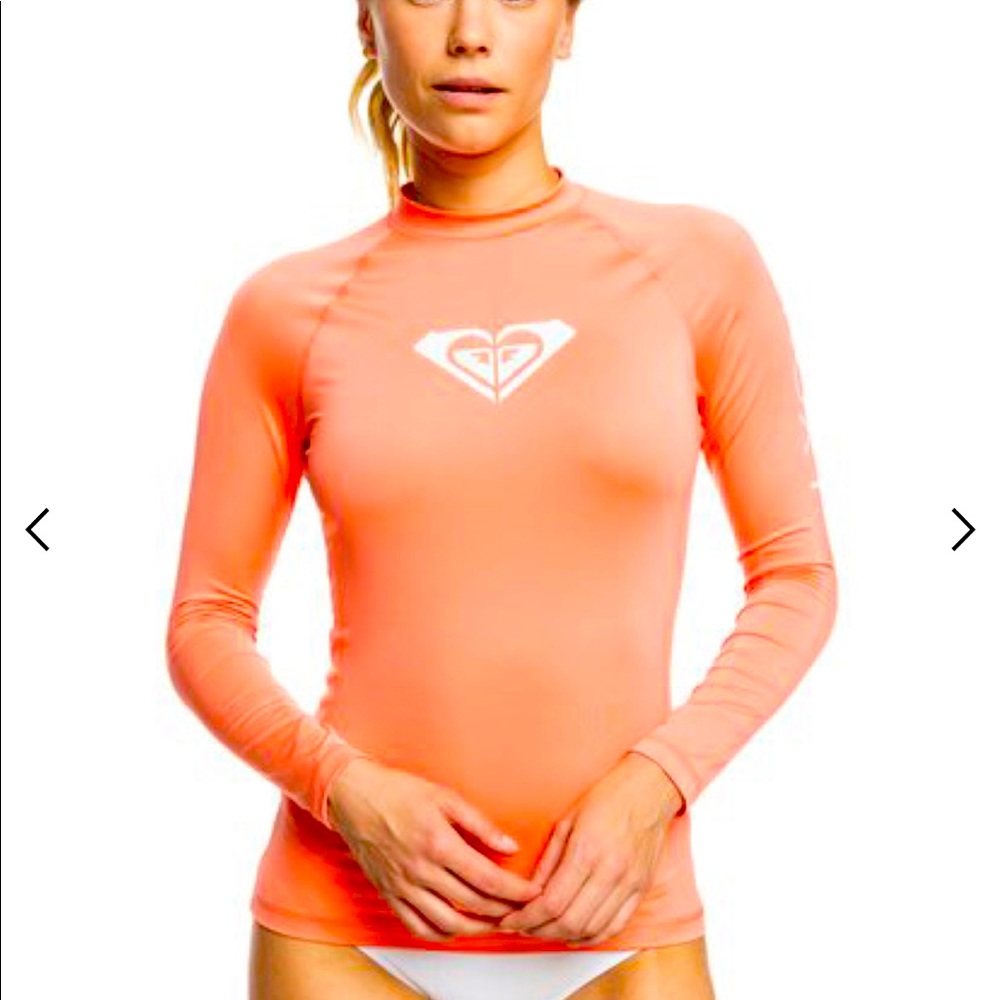 Roxy rash guard size L